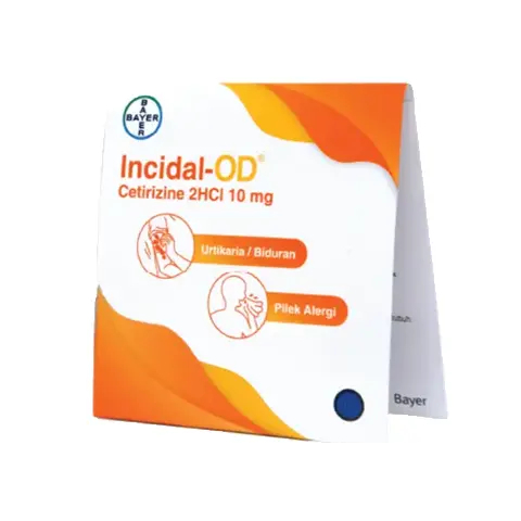 INCIDAL STRIP 4 TABLET
