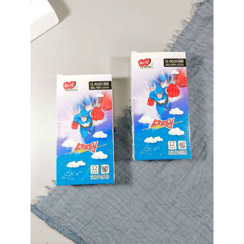 

(PAK) Pulpen Gel Zhi Xin G-5020 / Pulpen Gel Zhi Xin 0.5 mm / Bolpoin Gel Lucu