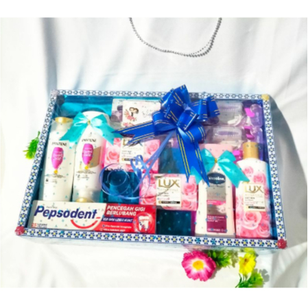 paket seserahan / kado pernikahan perlengkapan mandi / hantaran nikah / Parcel Mania Magelang