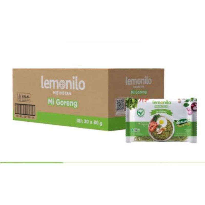 

NOODLES/MIE INSTANT LEMONILO GORENG KEMASAN DUS ISI 20 PCS