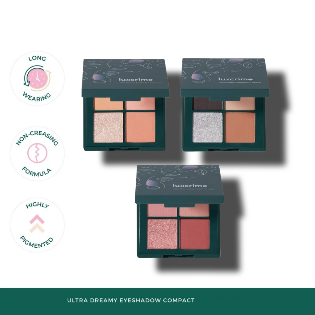 Luxcrime Ultra Dreamy Eyeshadow Compact|| make up || eyeshadow