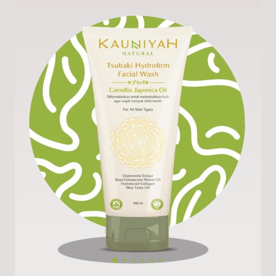 Kauniyah Natural - Tsubaki Hydrofirm – Facial Wash - Kauniyah Natural