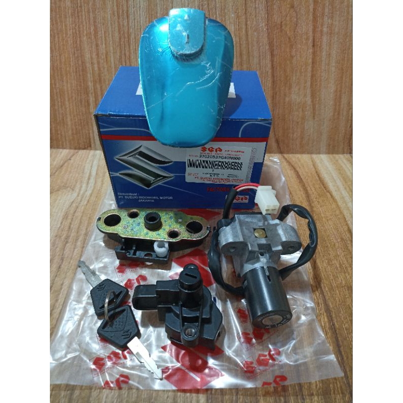 KUNCI KONTAK SET JOK TUTUP TANGKI THUNDER 125 THUNDER 125