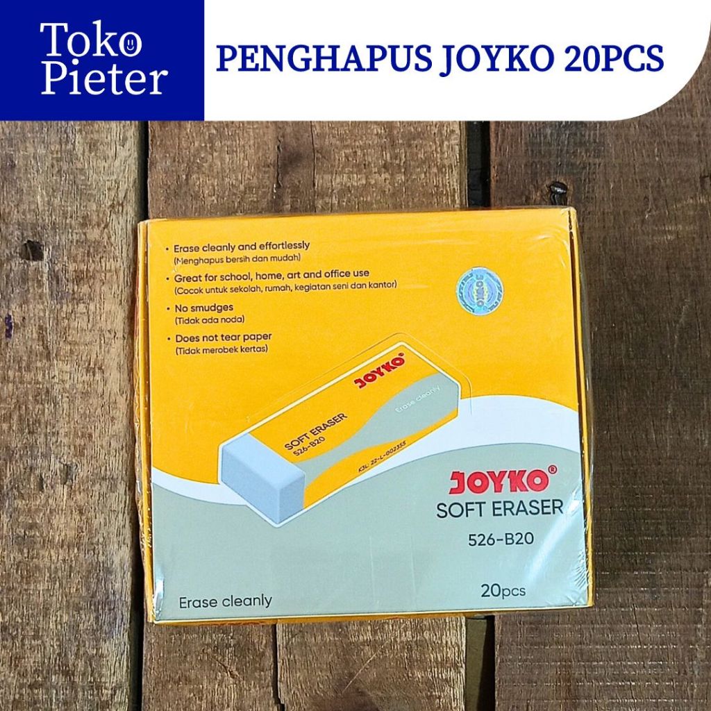 

(1PACK) PENGHAPUS JOYKO 20PCS SURABAYA