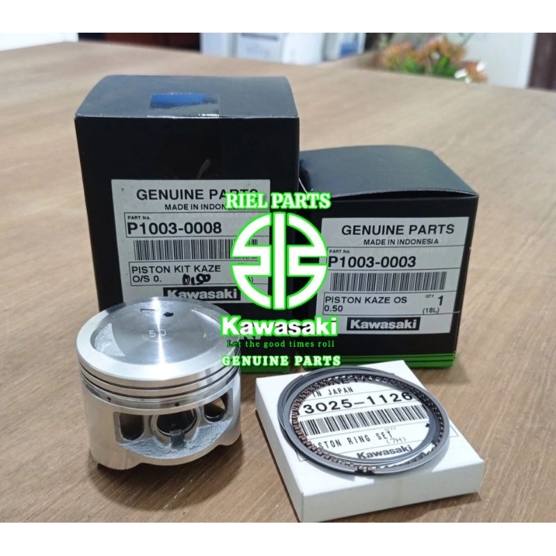 PISTON KIT KAZE R OS 50 OVER SIZE 50 ORIGINAL KAWASAKI