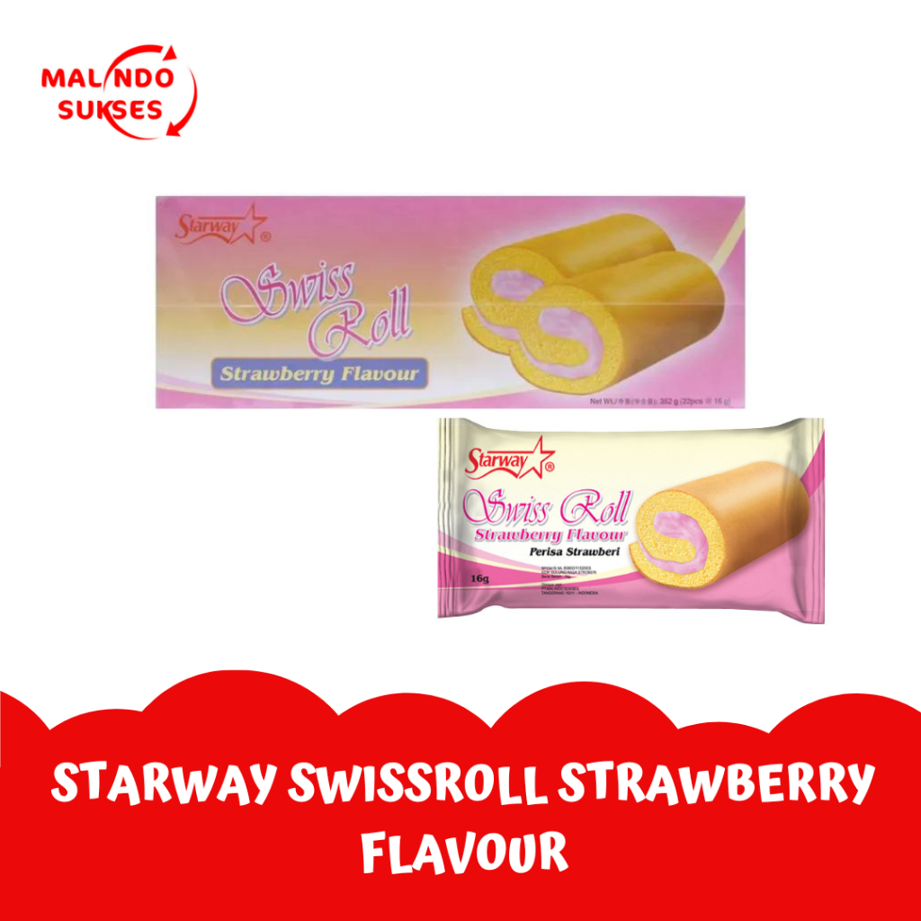 

Starway Swiss Roll Strawberry