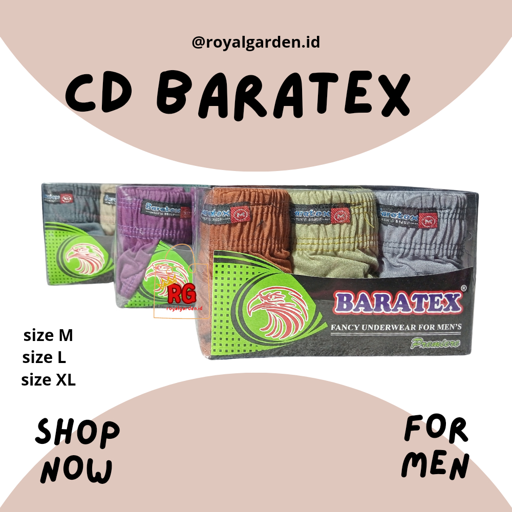 Celana Dalam CD Baratex Pria Laki - Laki Dewasa
