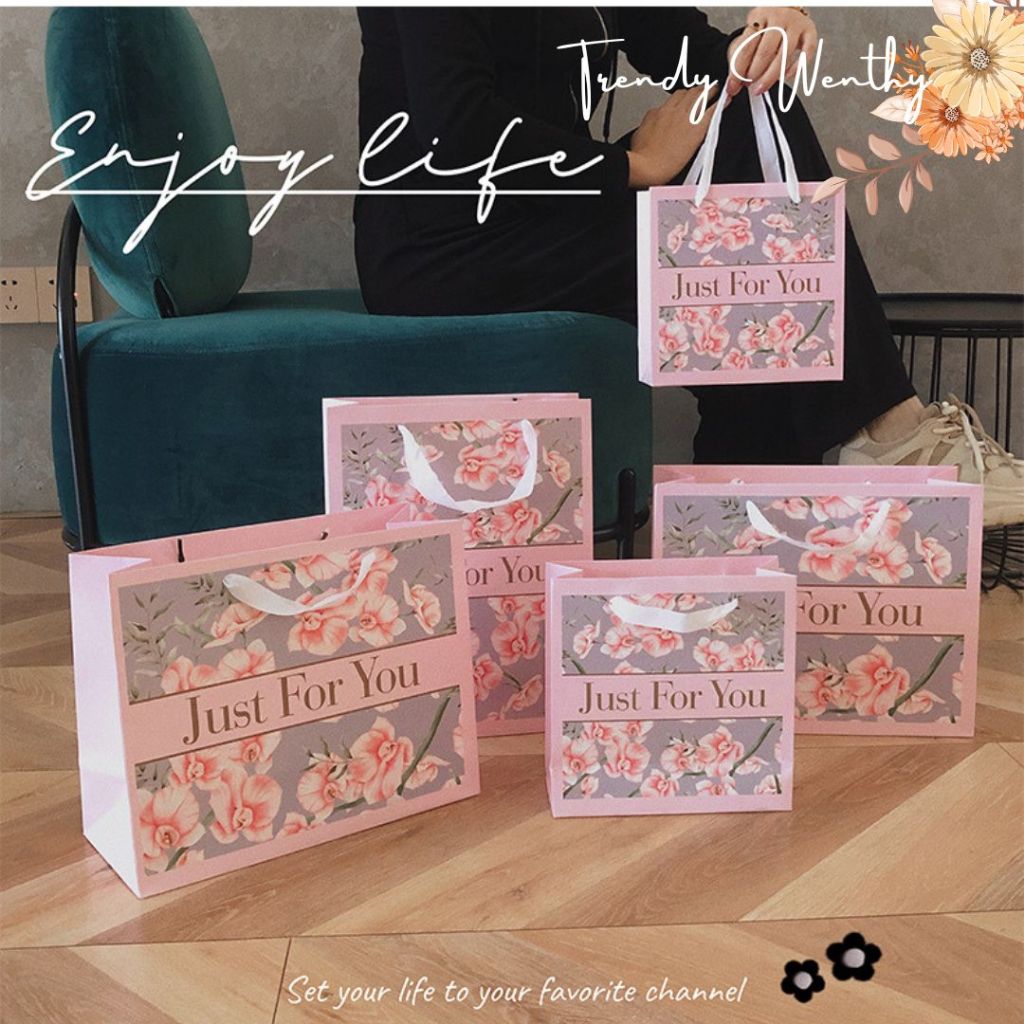 

{TW} Paper Bag Fashion Motif Mewah / Goodie Bag / Tas Hadiah Mewah