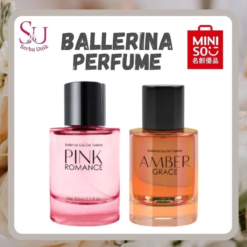BELI 1 GRATIS 1 Miniso Beauty Parfum Wanita Parfum Ballerina Parfum Cewek Perempuan