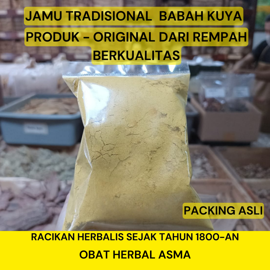 JAMU HERBAL TRADISIONAL - OBAT HERBAL ASMA ASLI BABAH KUYA