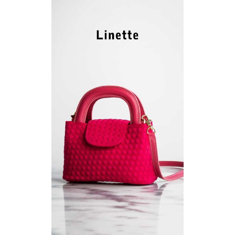 Linette Colette mini bag tas selempang anyam