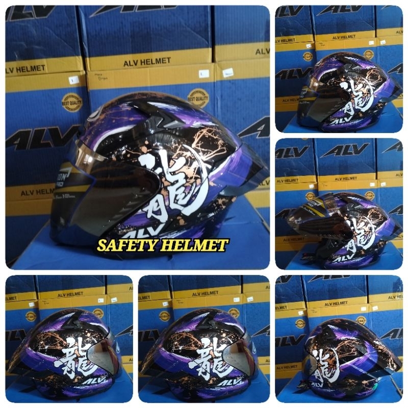 HELM ALV ULTRON PRO MOTIF DRAGON NEW