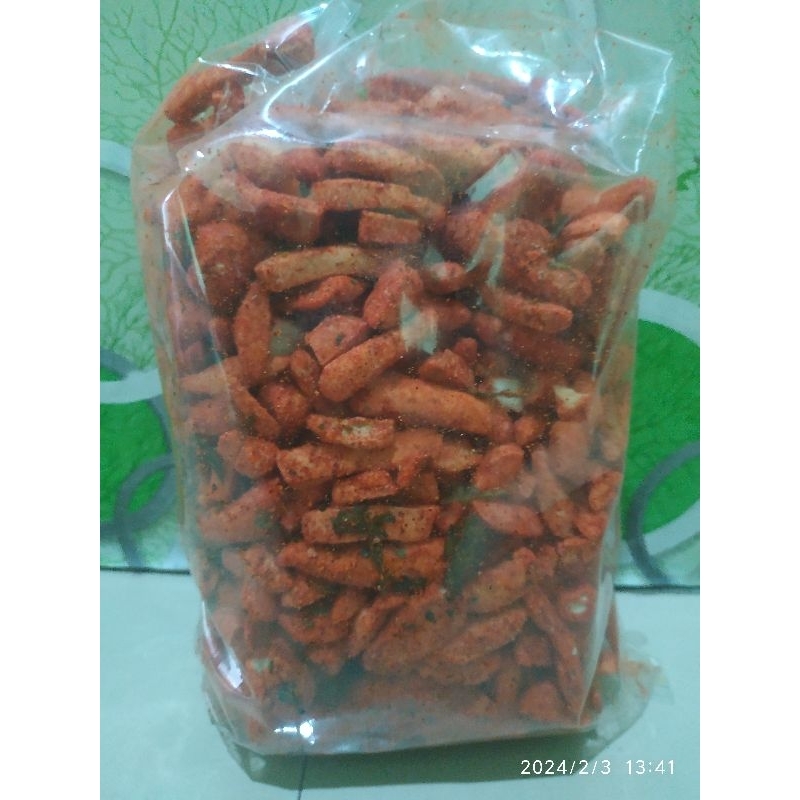 

basreng pedas daun jeruk 1kg
