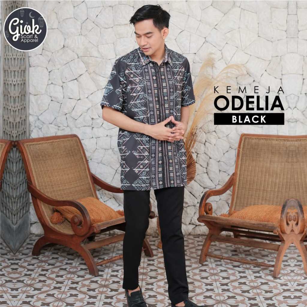 Odelia Shirt Man - Koko Odelia by Giok Apparel