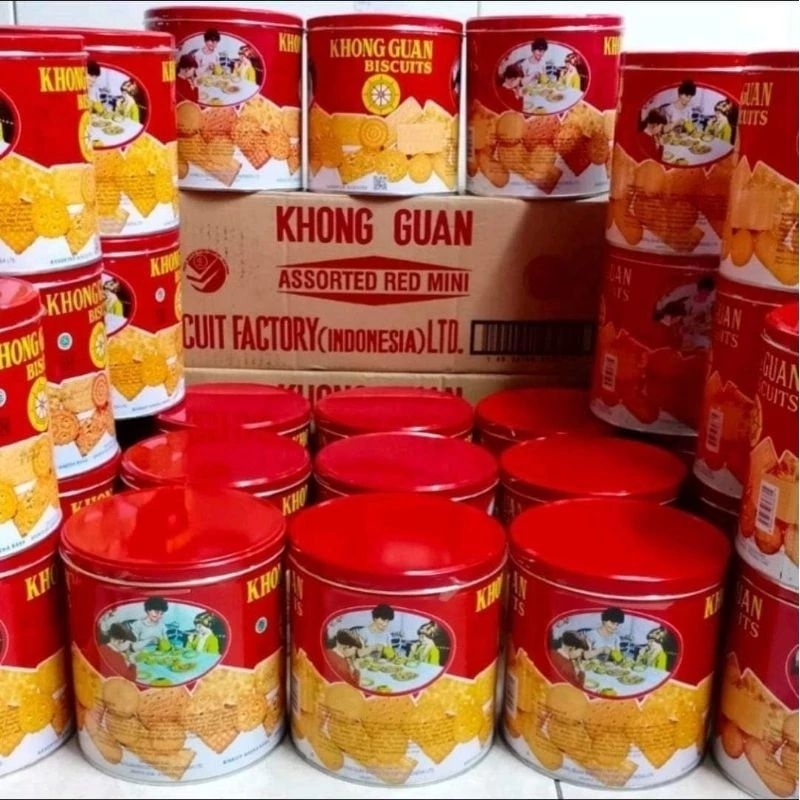 

Khong Guan Biscuit kaleng 650gr