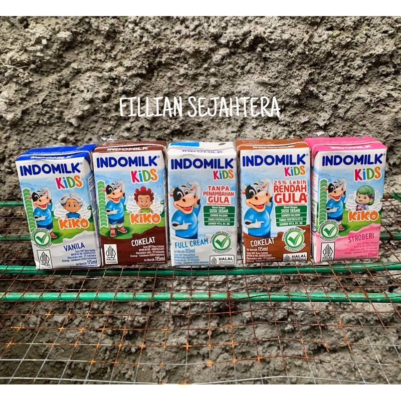 

Susu UHT Indomilk Kids 115ml Rasa Lengkap Satuan - Susu Indomilk Kids All Varian EXP 2025