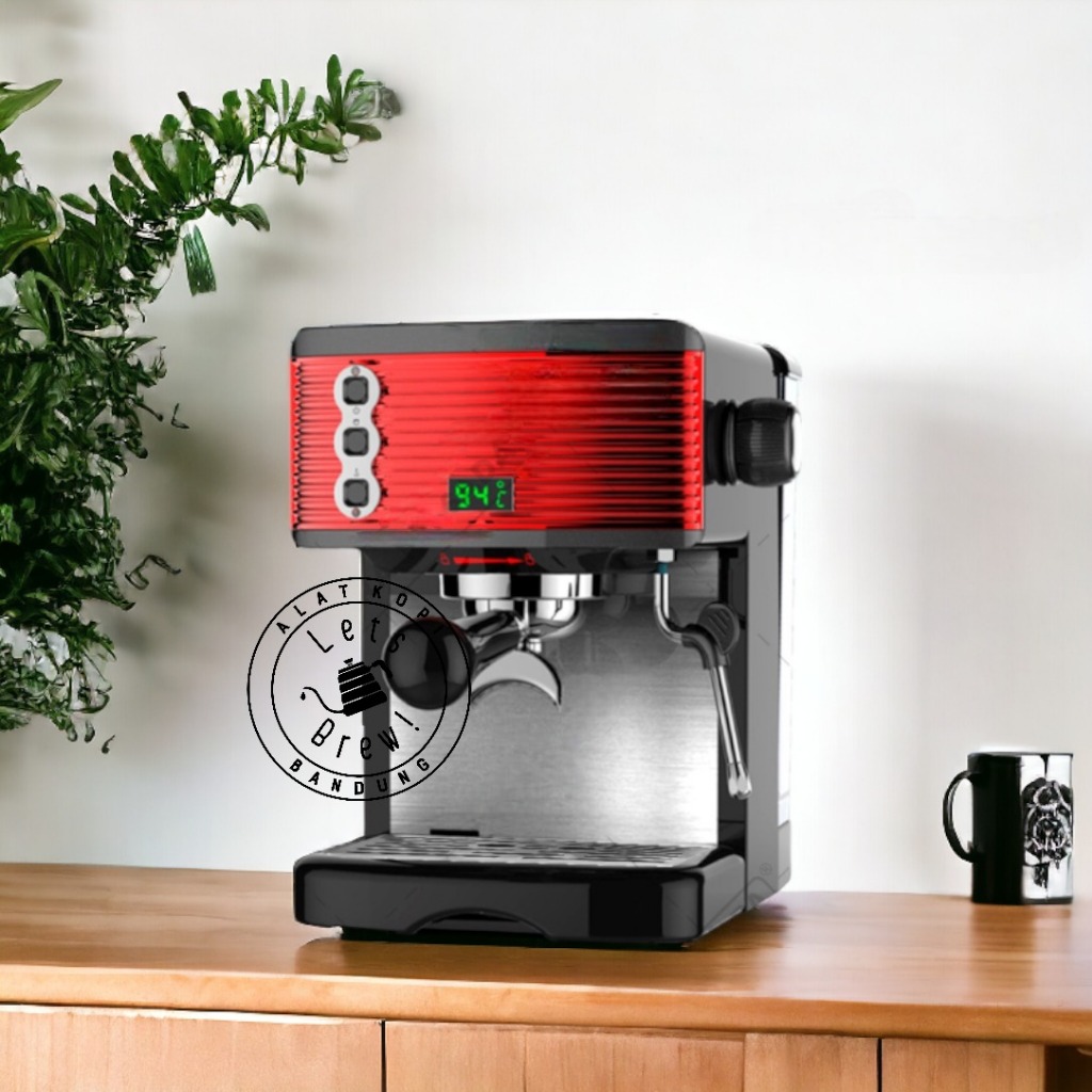 Espresso Coffee Machine Gemilai FGM3601 / Mesin Kopi Espresso 3601