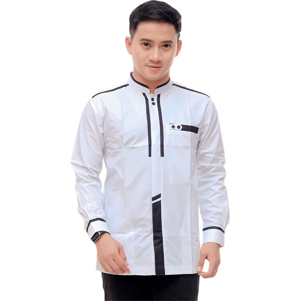 Baju Koko Motif Khatulistiwa Terbaru 2024