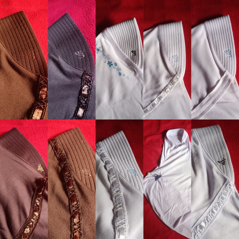 Kerudung rabbani original putih preloved, kerudung rabbani coklat, pl kerudung rabbani hitam, pl rab