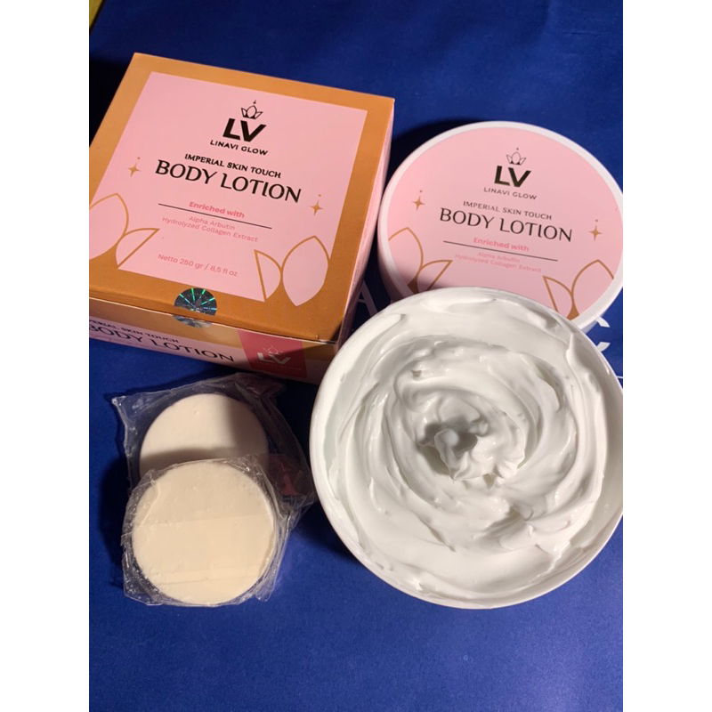LV BODY LOTION GRATIS SABUN WHITENING