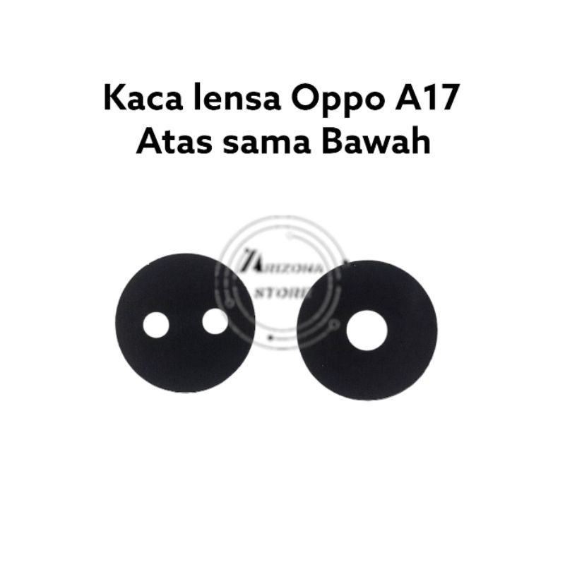 Kaca Lensa - Kaca Kamera Oppo A17 Atas Sama Bawah Original