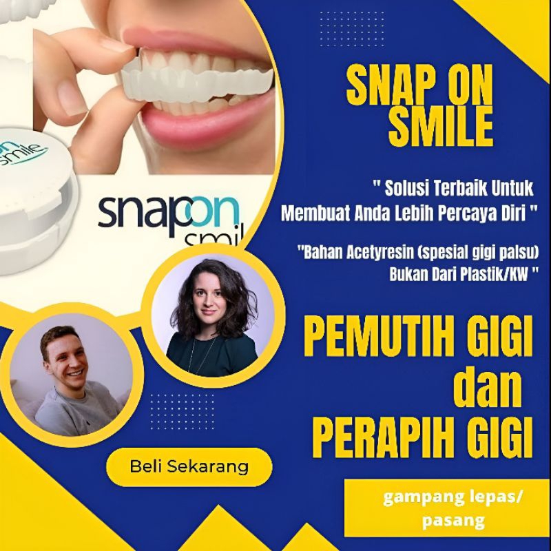 BIG SALE Gigi Tiruan Original Snap On Smile
