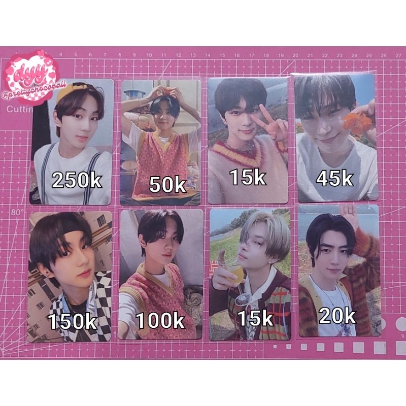 PHOTOCARD ENHYPEN JUNGWON RPC GGU 2021 YZY DA D:D