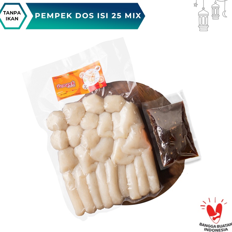 

Harga Bersaing Pempek Palembang Pempek Dos isi 25 mix