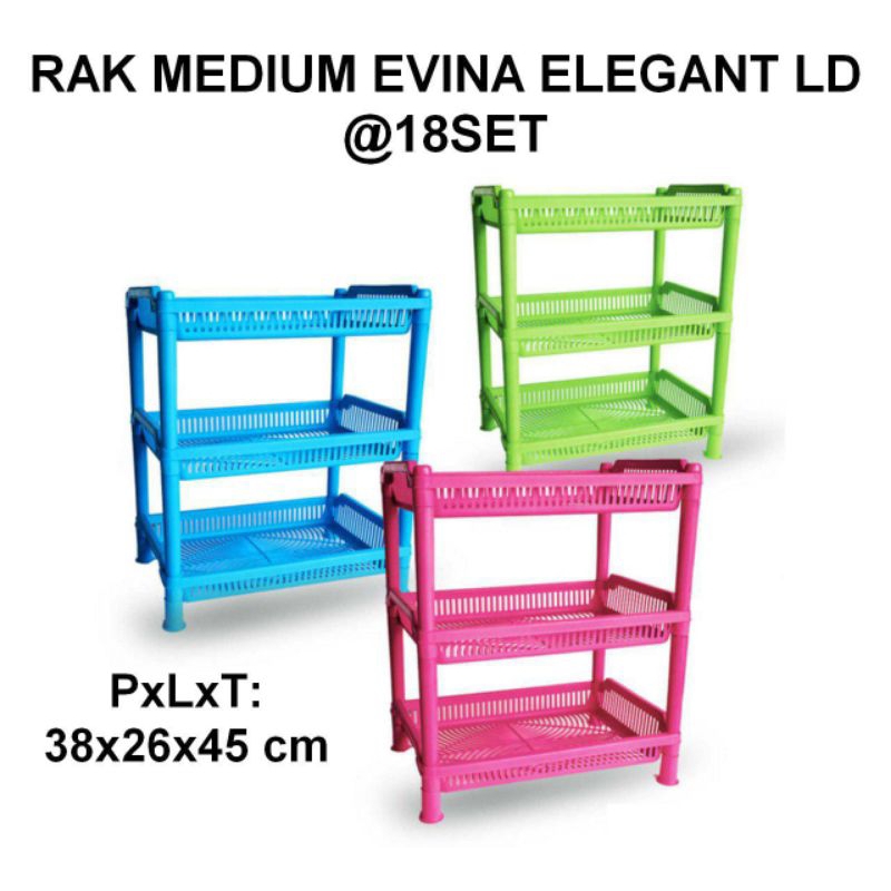 Rak Evina elegant/ Rak map rak buku