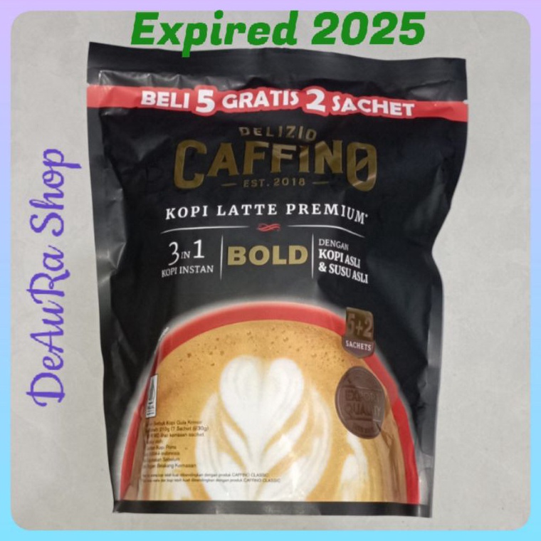 

Top Design Caffino Bold Delizio Kopi Latte Premium 52 Sachet