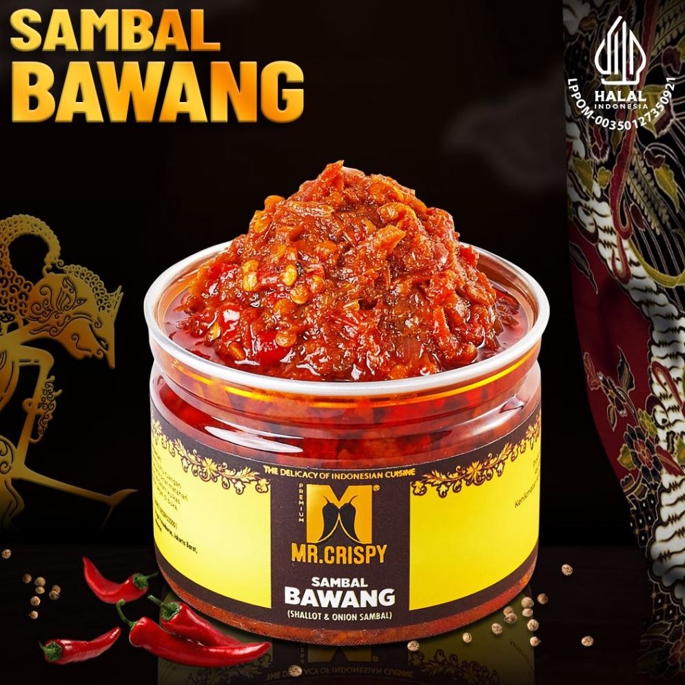 

Belanja disini Sambal BawangTerasiJontorHijauRica Sambel MrCrispy