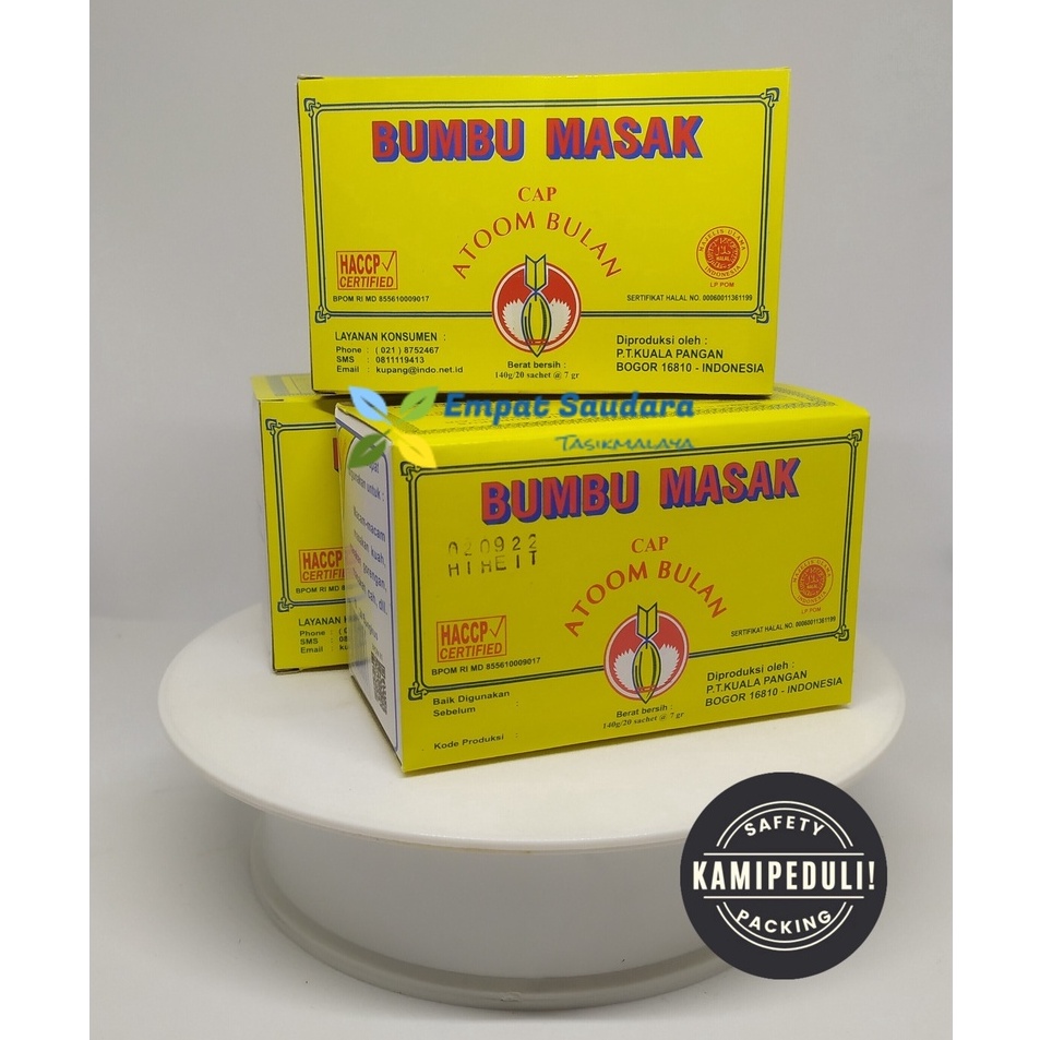 

Spesial Promo BUMBU PENYEDAP MERK ATOM BULAN KEMASAN PAK 2 Sachet