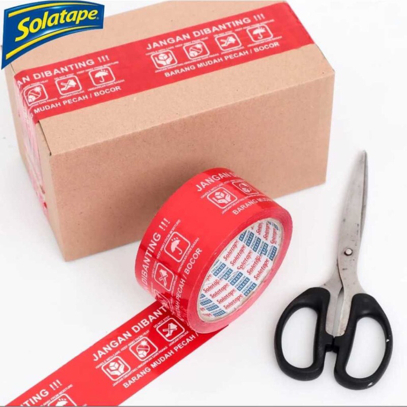 

Lakban Fragile Super Murah | 2inch 48mm X 100yard