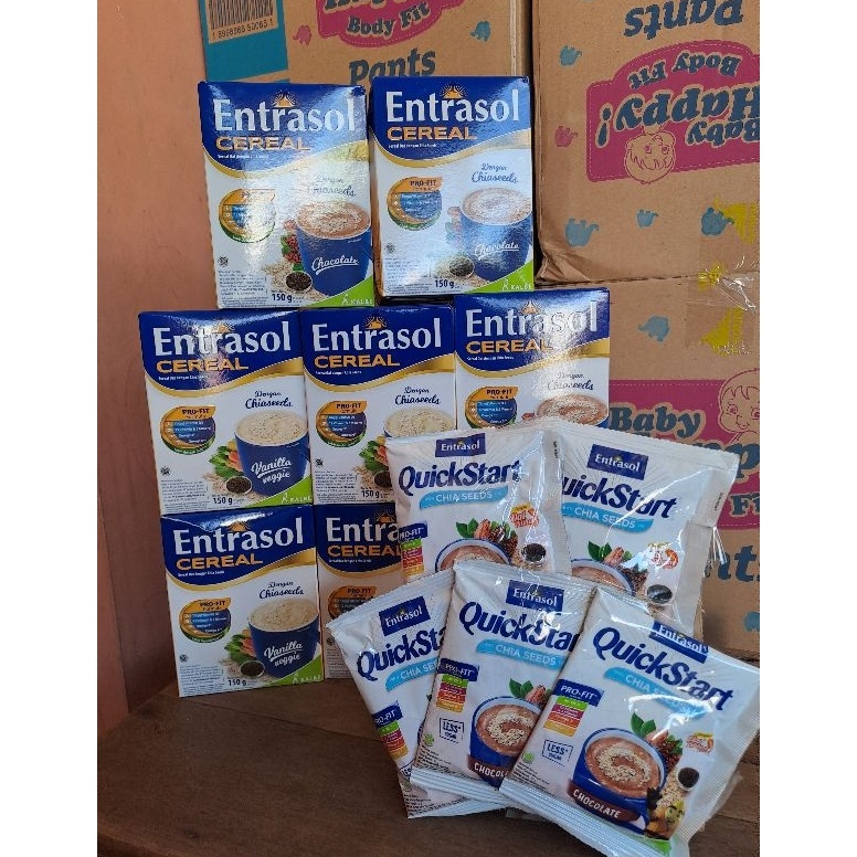 

Yang dinanti entrasol Quickstart sereal box 5x3gr