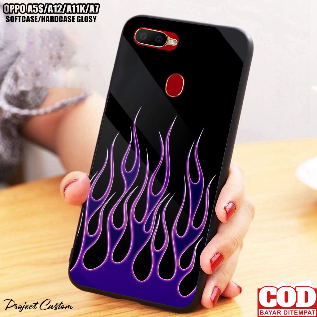 Case OPPO A5S A12 A11K A7 - Casing Hp OPPO A12 A5S A11K A7 ( FIRE ) Kesing Hp OPPO A5S - Silikon Hp 