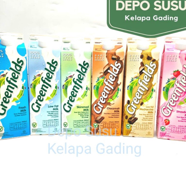 

Best Susu Greenfields Fresh All Varian 1L Coklat Skim Strawberry Mocha Low fat Greenfield Milk Jersey 18 18 liter jumbo Freshmilk