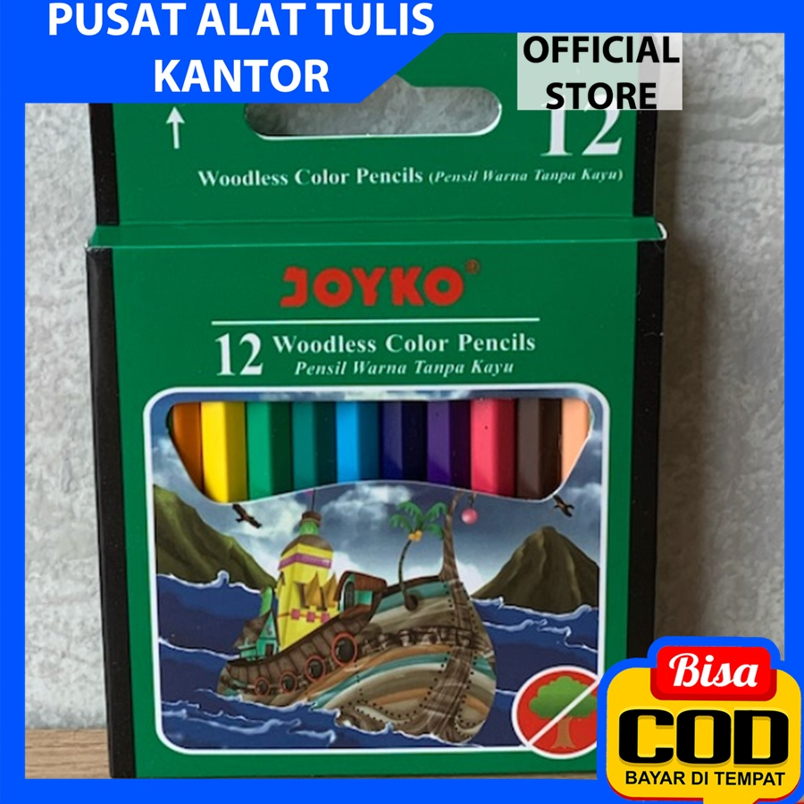 

pensil warna kecil joyko isi 12 pewarna gambar