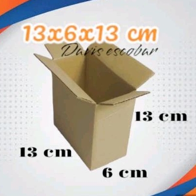 

kardus packaging 13x6x13 cm dus luar polos