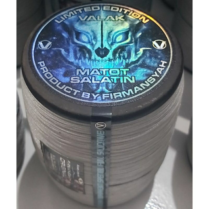 Gelasan VALAK "MATOT SALATIN", matot/senar mati/deadstring, size 022/023, klos kayu 6000 yard