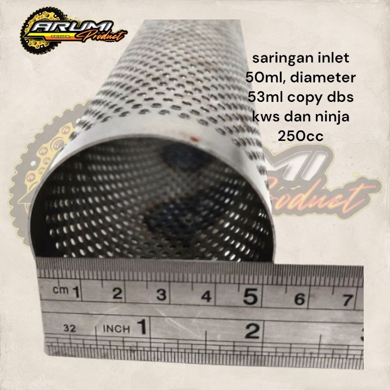 sarangan knalpot inlet 50 knalpot dbs kws ninja 250 UNIVERSAL knalpot bobokan bikin suara adem bas