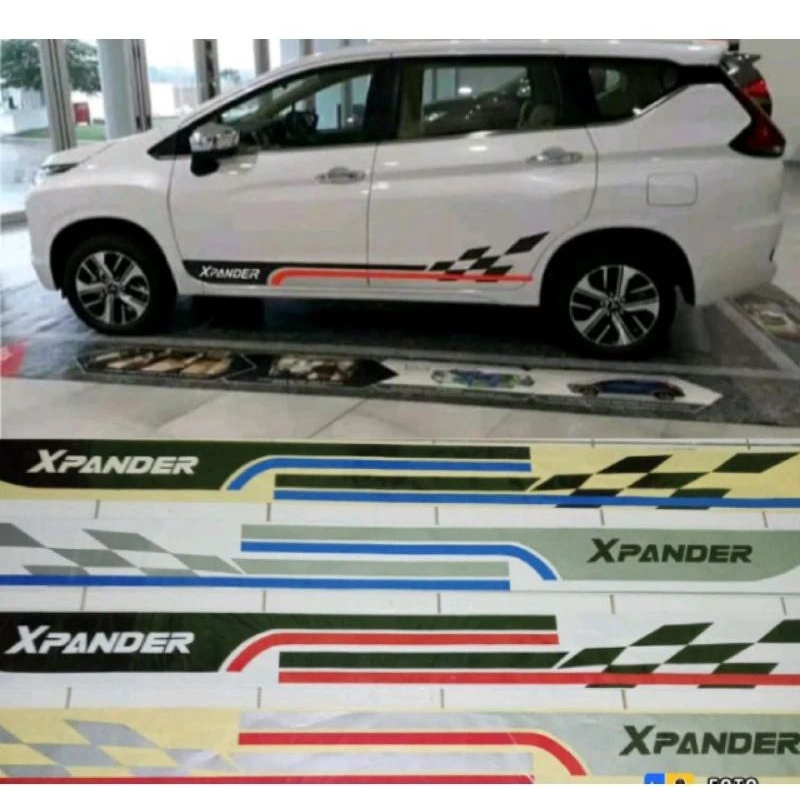 promo cutting sticker mobil Xpander sticker variasi mobil Xpander