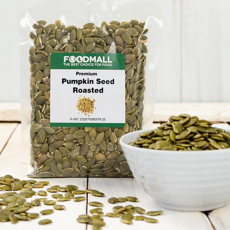 

Potongan spesial Pumpkin Seeds ROASTED 25 gram Biji Labu Panggang