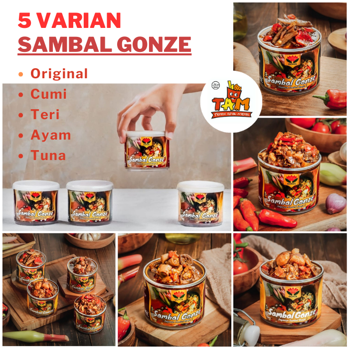 

Sambal Pedas Kecombrang 140 Gram / Sambel Honje Gonze Asli Cianjur - Tam Snack