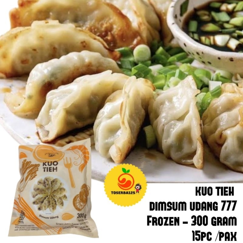 

snack beku Dim sum dimsum kuotie udang 777 - TOSERBA125
