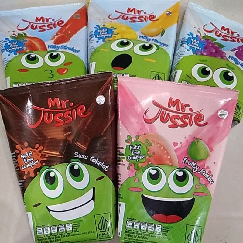 

Baru Paket 5 pcs Mr. Jussie 90ml