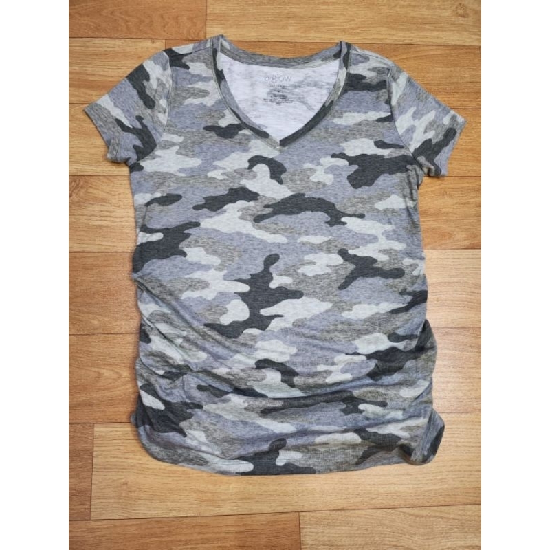 KAOS WANITA / KAOS LENGAN PENDEK / KAOS OBLONG / A GLOW ABU ABU ARMY / V NECK / T SHIRT SISA EKSPOR 
