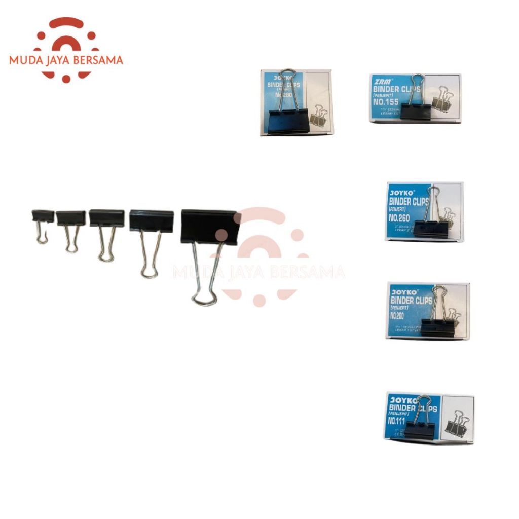 

Binder Clip Joyko Black