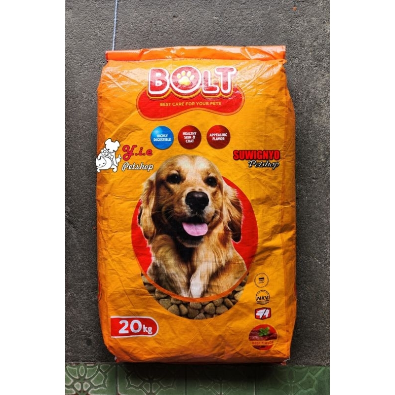 BOLT DOG BEEF pakan anjing 20kg