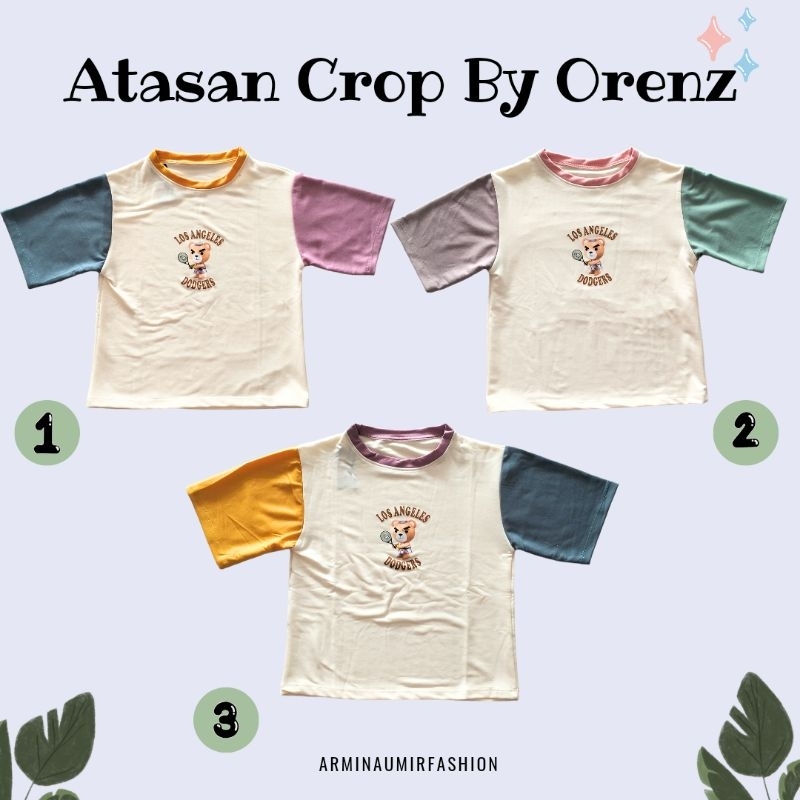 Kaos Crop Remaja By Orenz