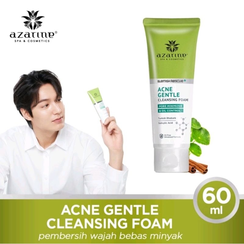 Azarine Acne Gentle Cleansing Foam 60ml - Azarine Face Wash | Azarine Acne Facial wash
